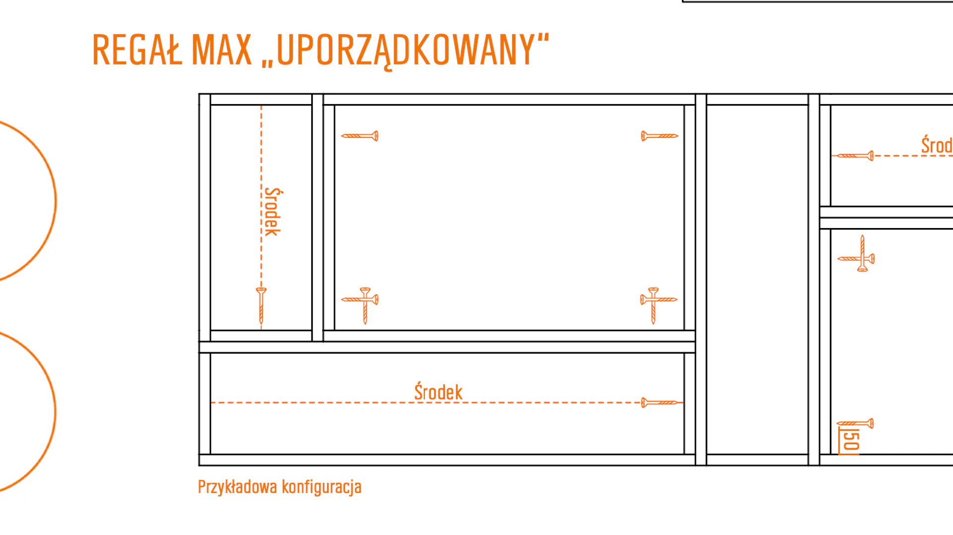 Infografika: sposób na uporządkowane ułożenie modułów regału Max