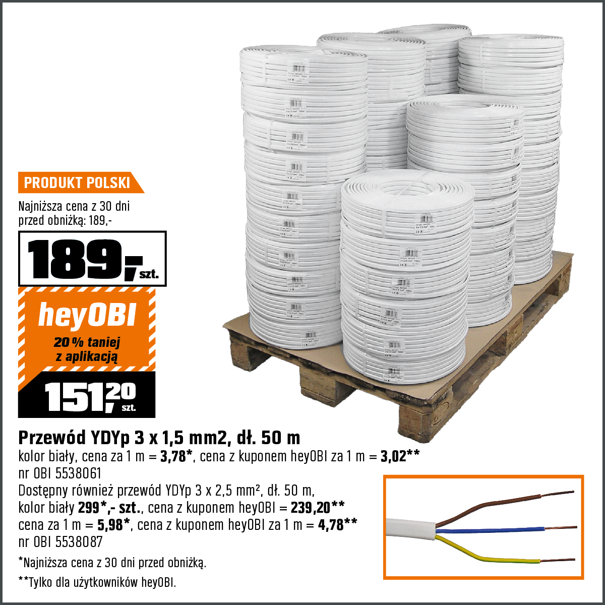 Rabaty z aplikacją heyOBI OBI