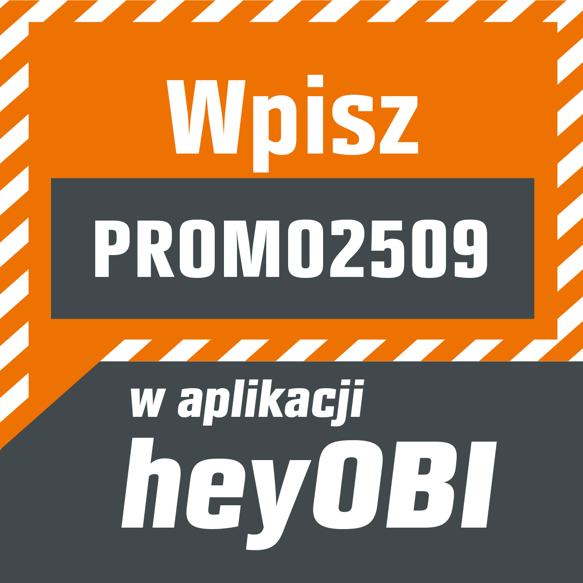 Rabaty z aplikacją heyOBI | OBI