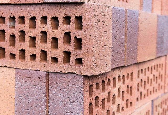 Czerwona cegła klinkierowa