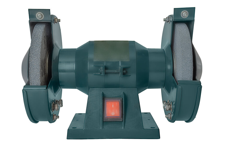 Szlifierka stołowa z dwiema tarczami szlifierskimi