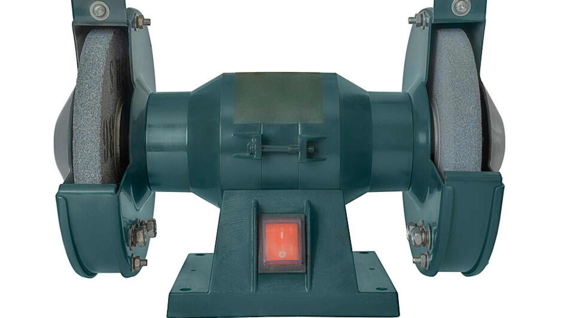 Szlifierka stołowa z dwiema tarczami szlifierskimi