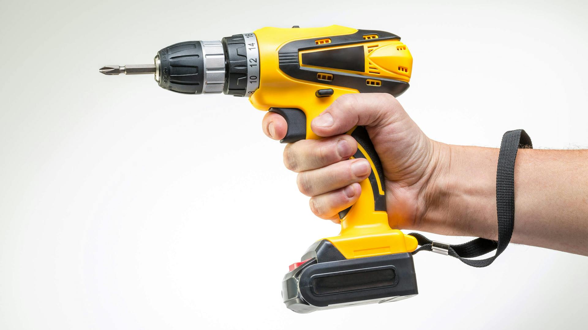 Wkrętarka akumulatorowa.