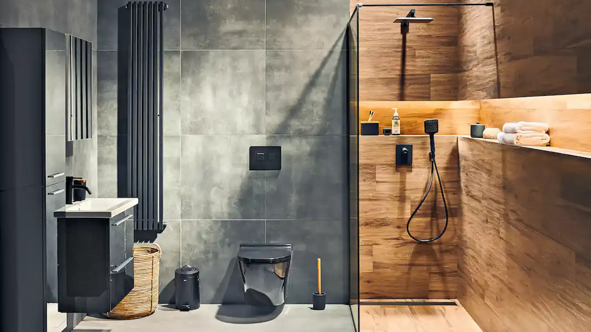 Łazienka w stylu industrialnym
