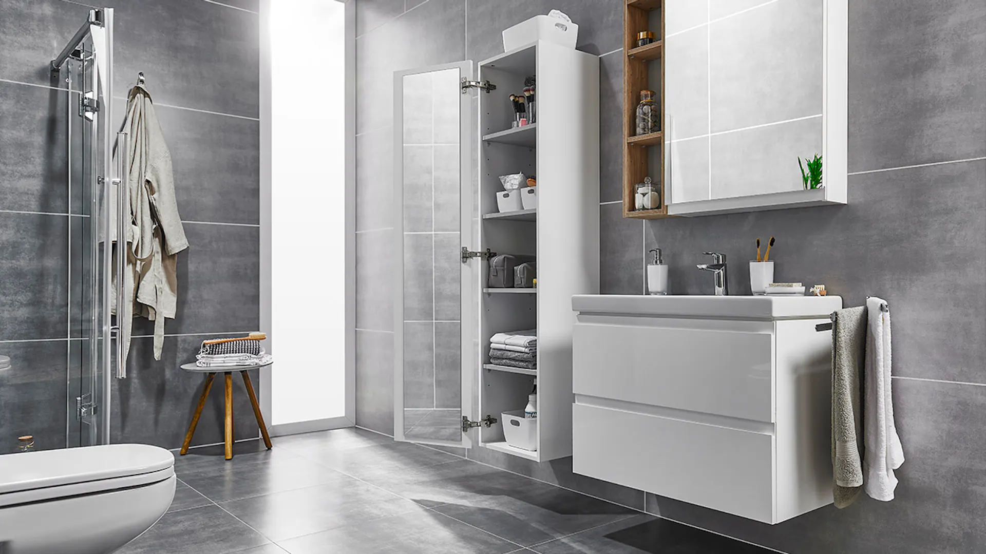 Pomysły na przechowywanie kosmetyków w łazience