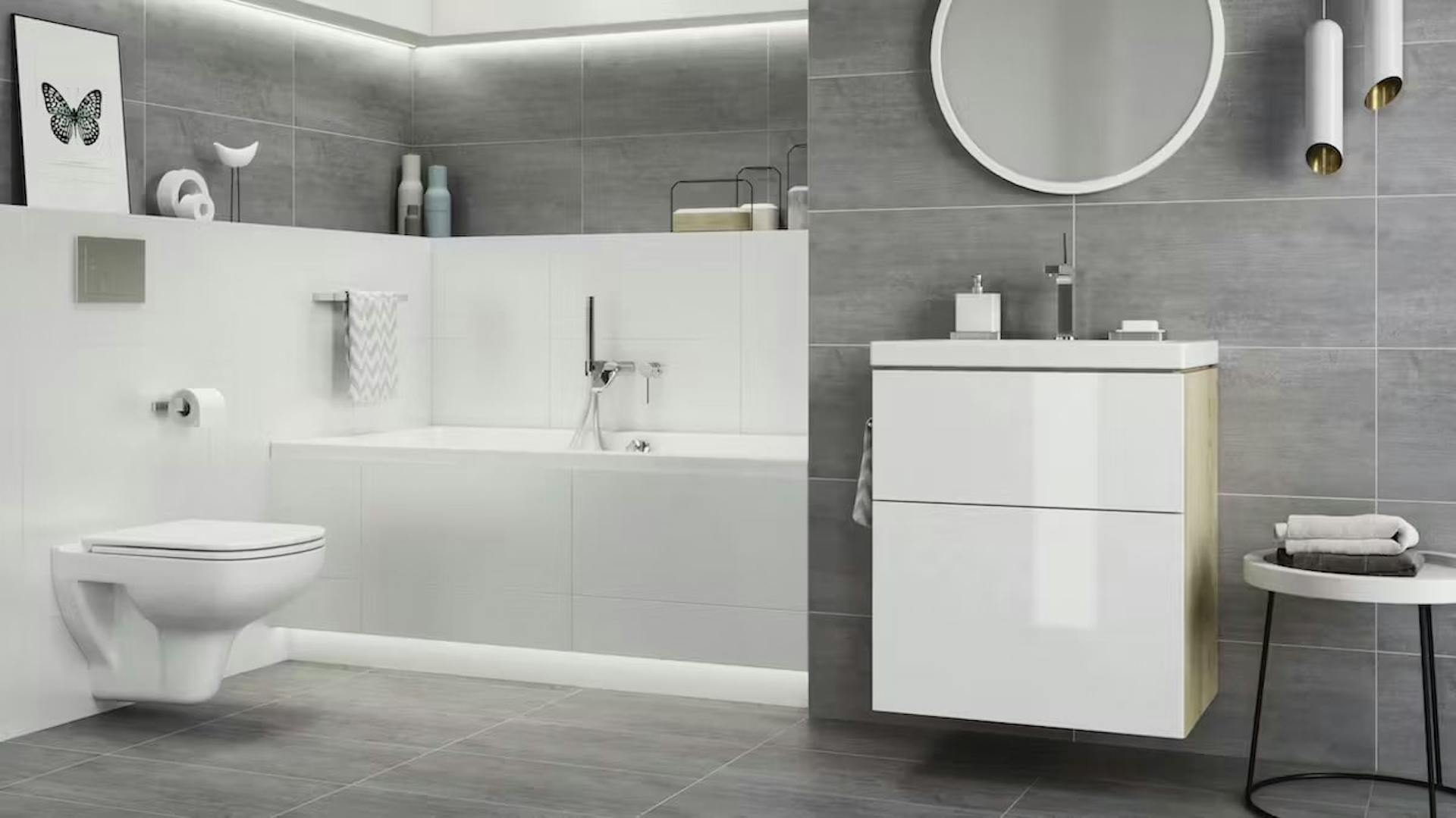 Planowanie i remont łazienki - praktyczny poradnik OBI