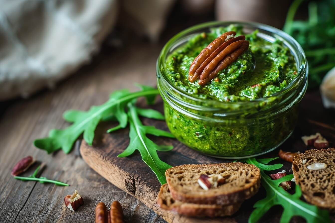 Pesto z rukoli.