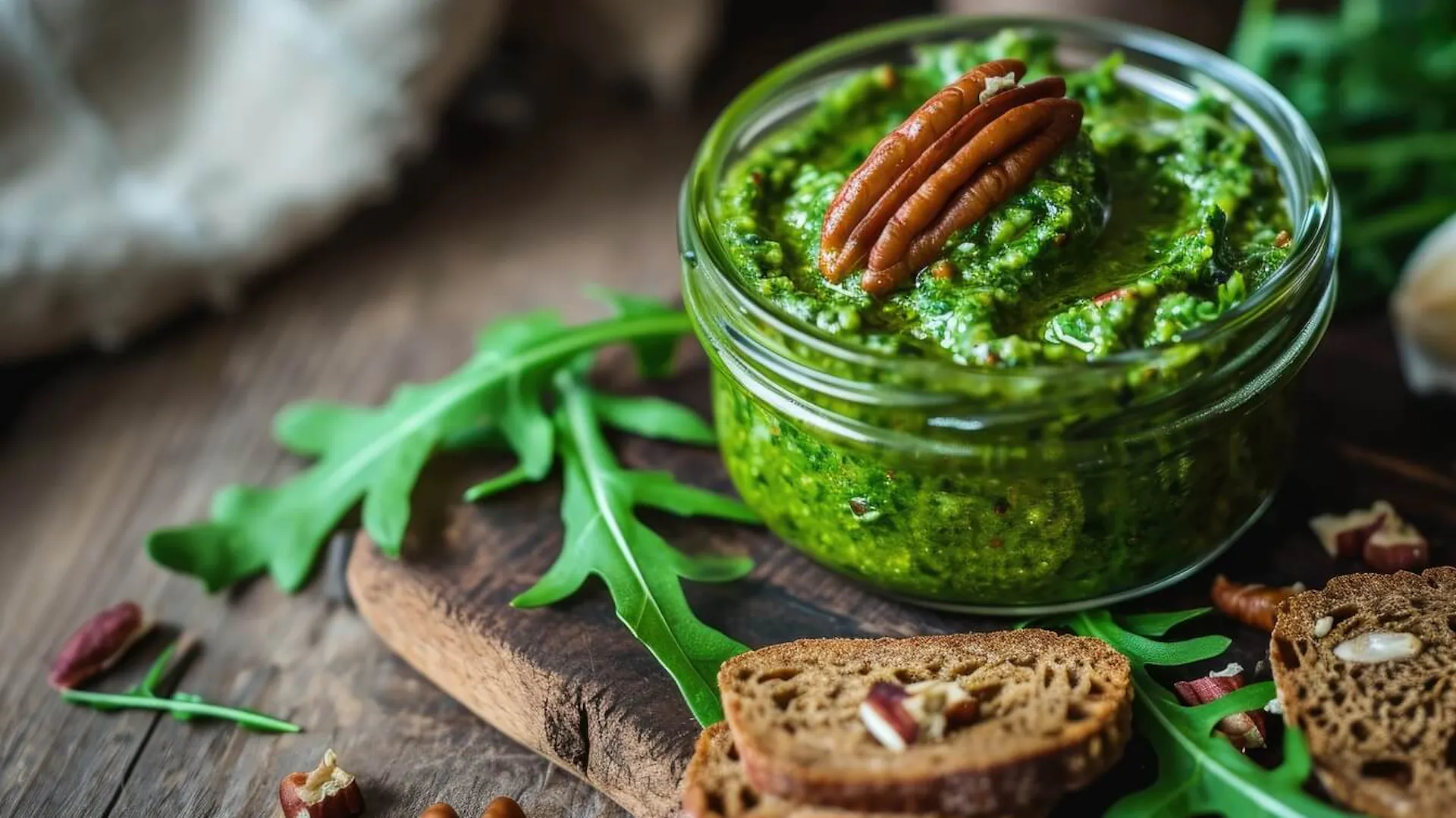 Pesto z rukoli.