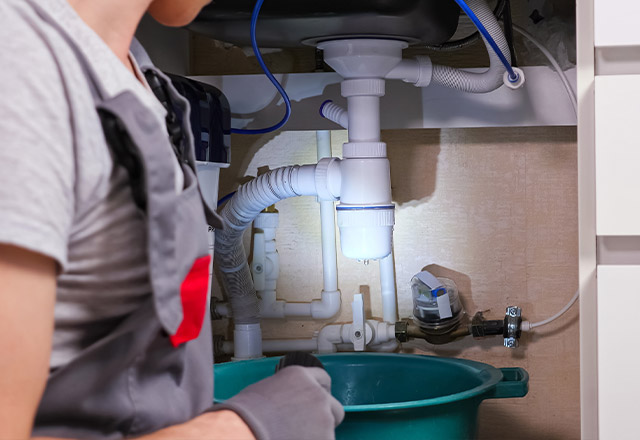 Syfon i odpływ z umywalki