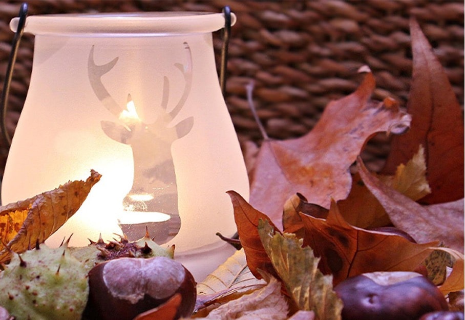Ozdobny świecznik na podgrzewacze tealight