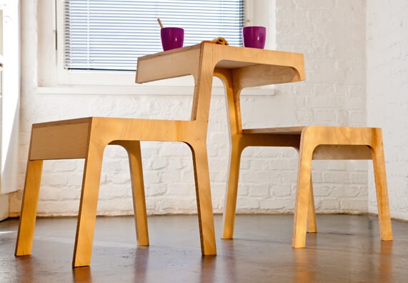 Designerski stół DIY.