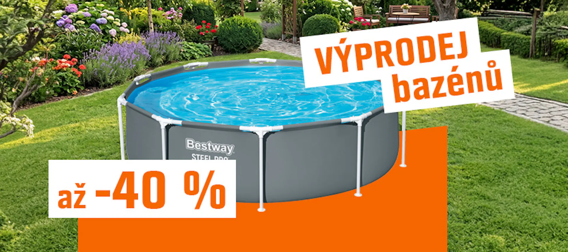 bazeny - výprodej