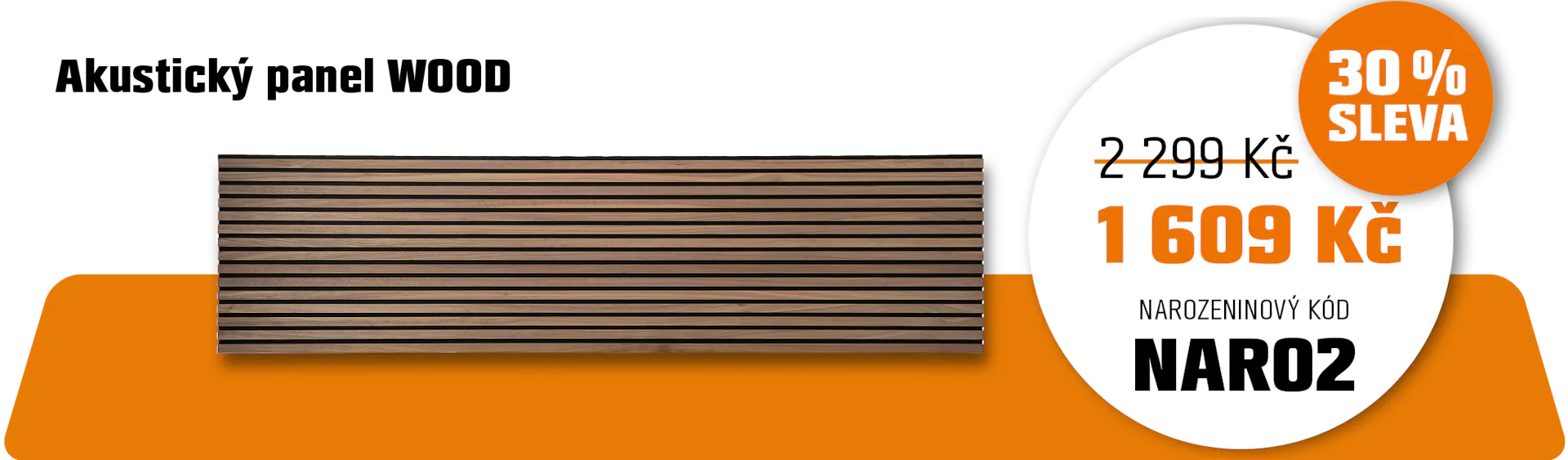 kalendář - akustický panel