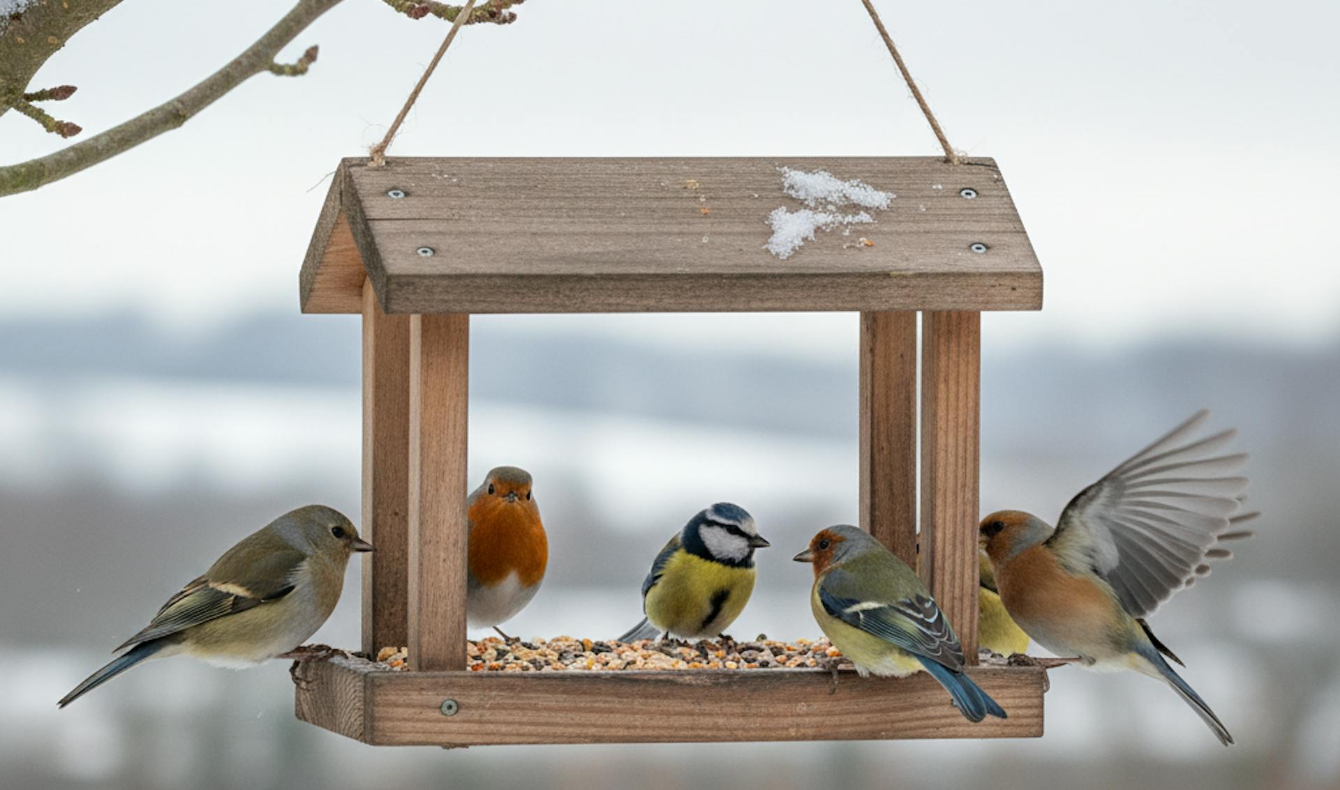 PŘIKRMOVÁNÍ PTÁKŮ