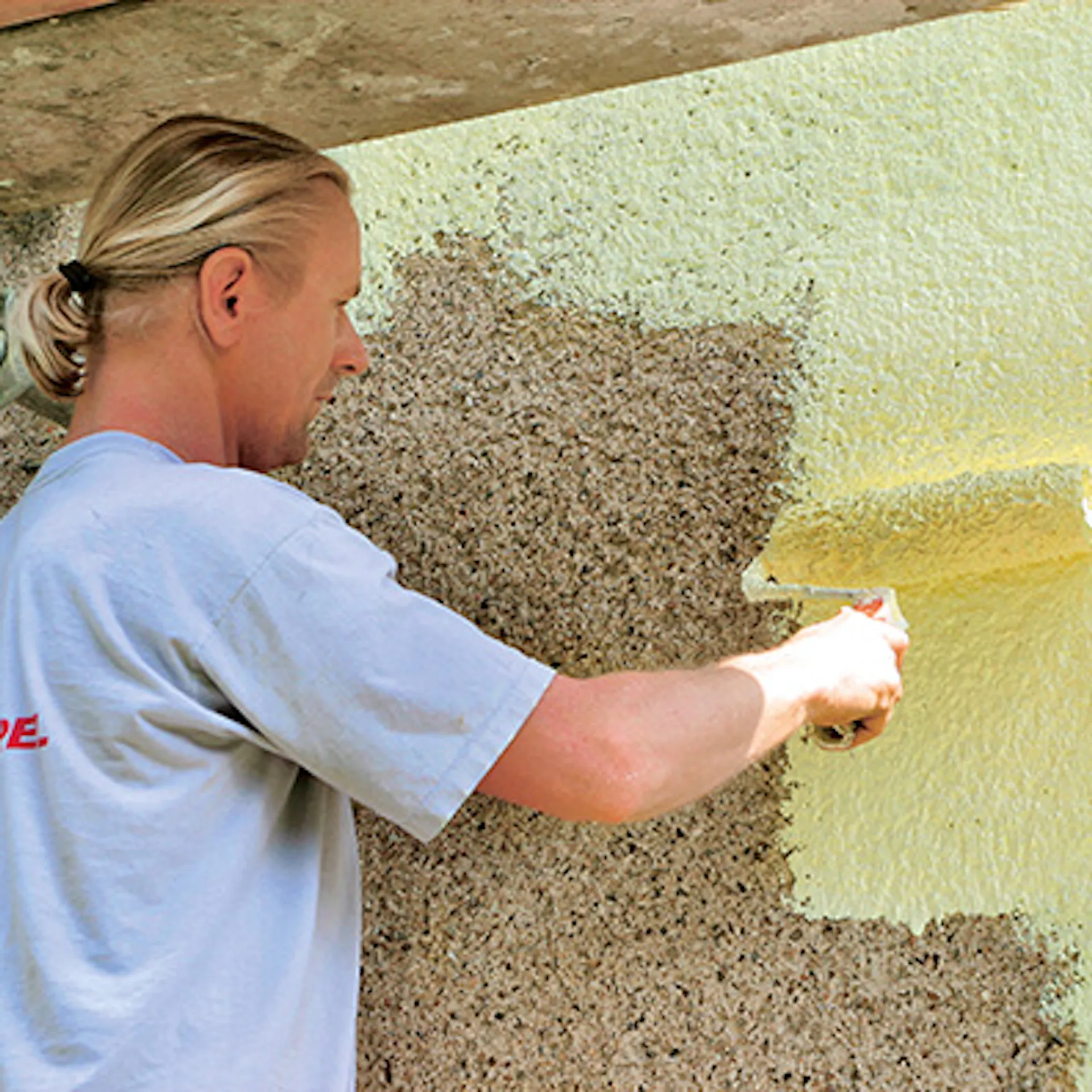 Homlokzatfesték rétegzése