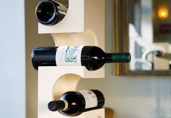 Bortartó készítése házilag, bortartó ötletek