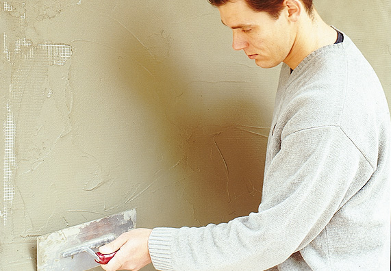 A háló beágyazása és lesimítása