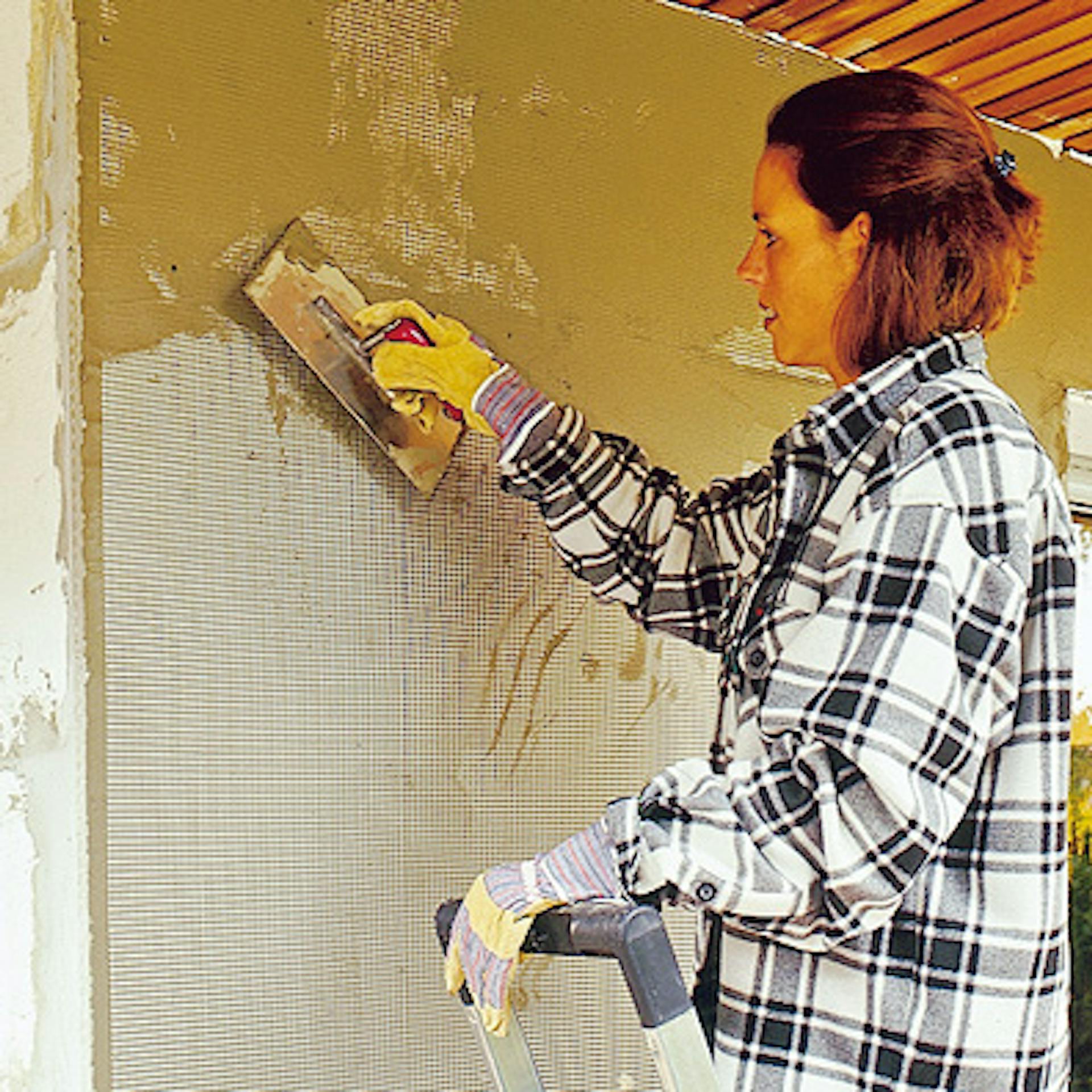 A ragasztó felvitele