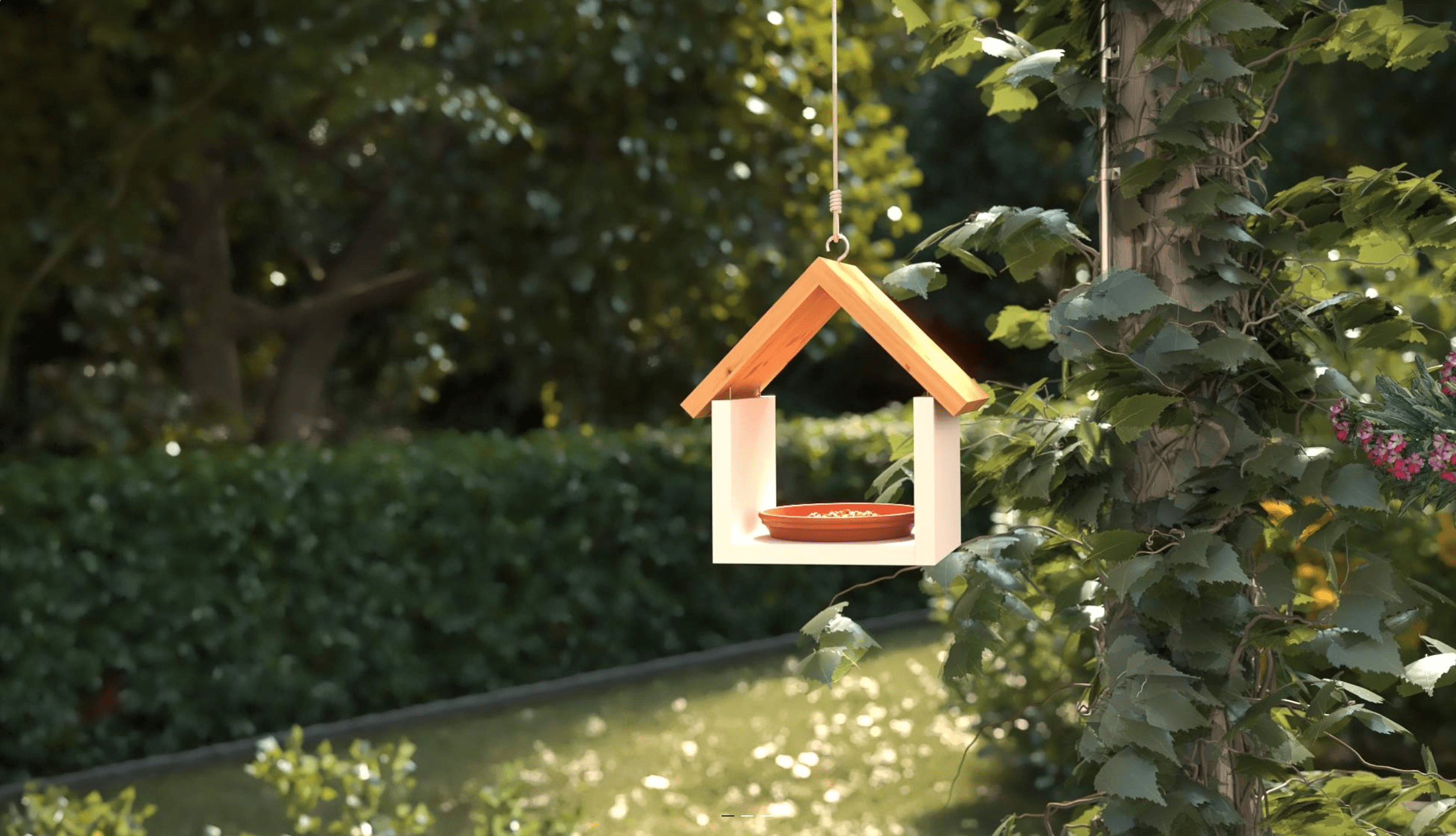 Ptačí budka na stromě