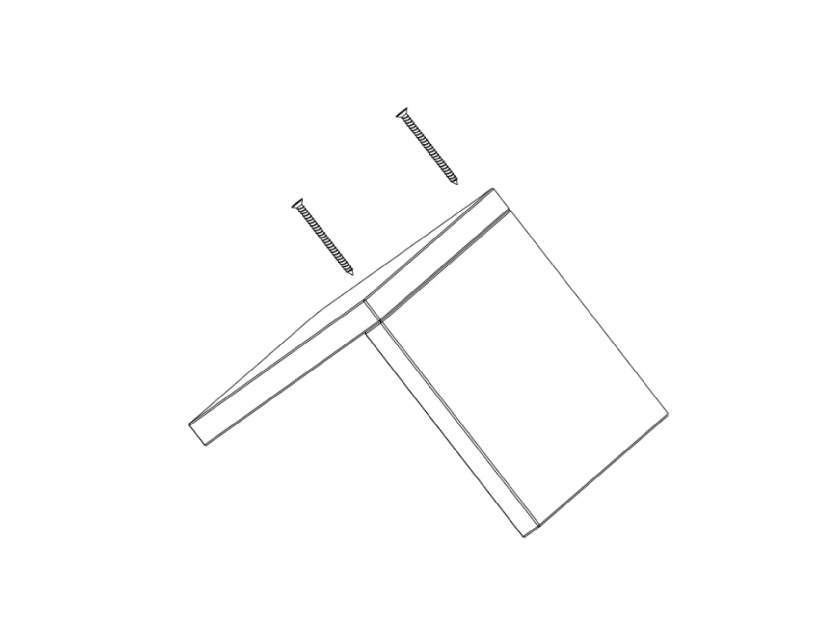 A tető elemek összecsavarozása