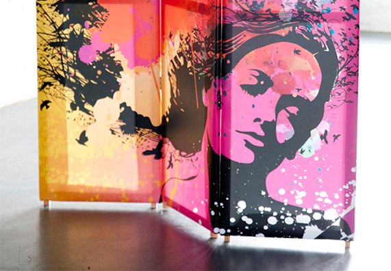 Hangulatos térelválasztó egy otthonban