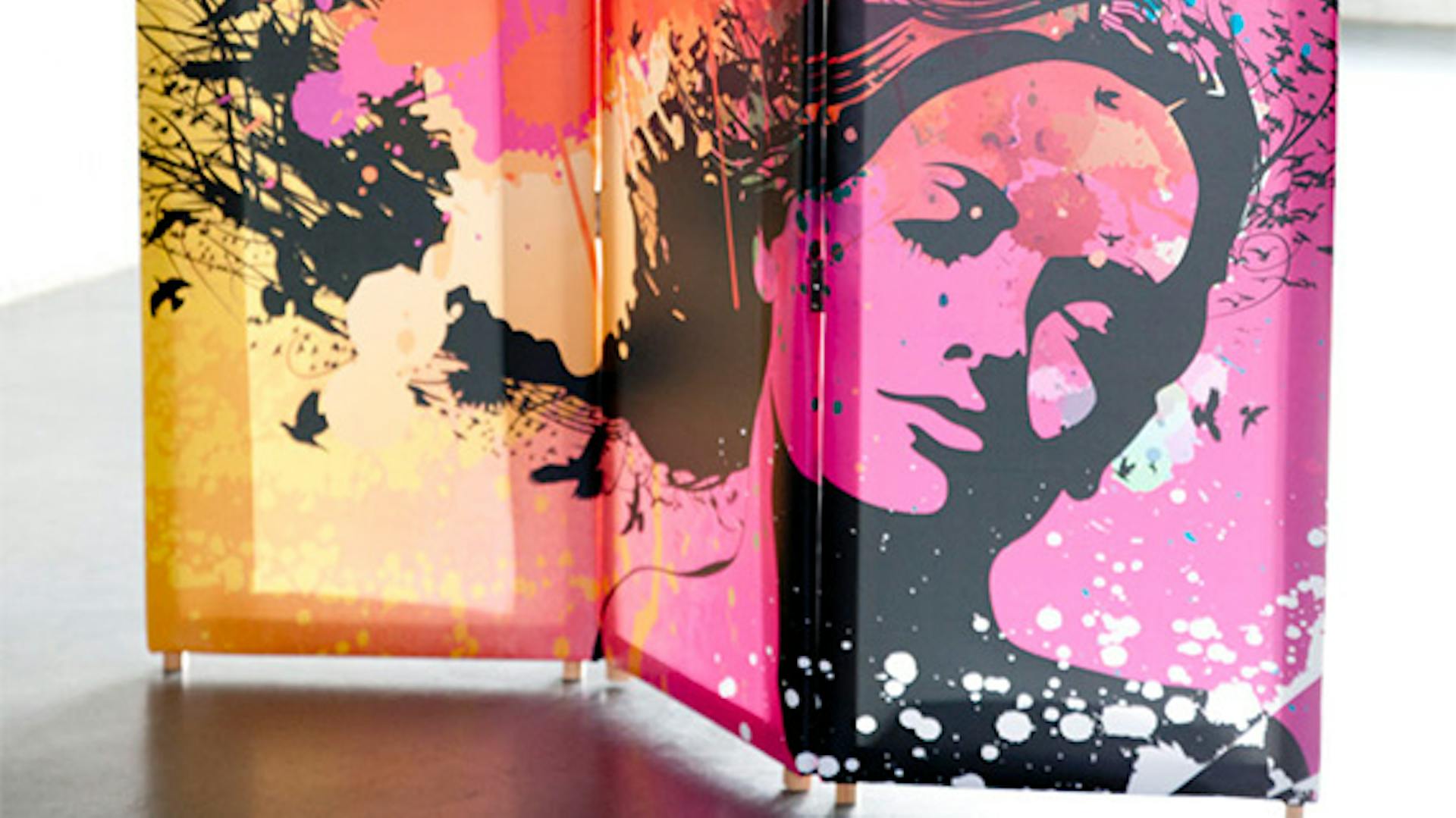 Hangulatos térelválasztó egy otthonban