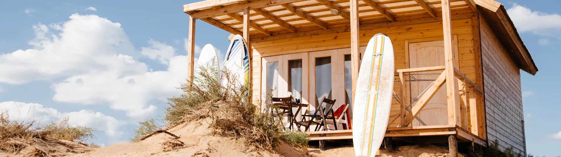 Holzhaus am Strand, Wohnstil Costal Living