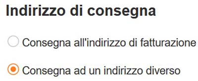 Altro indirizzo