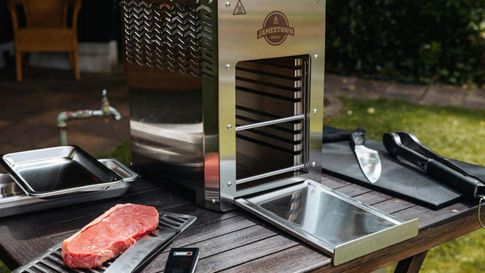 La griglia a riscaldamento superiore