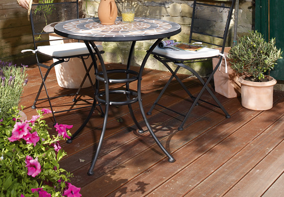 pavimento esterno in legno