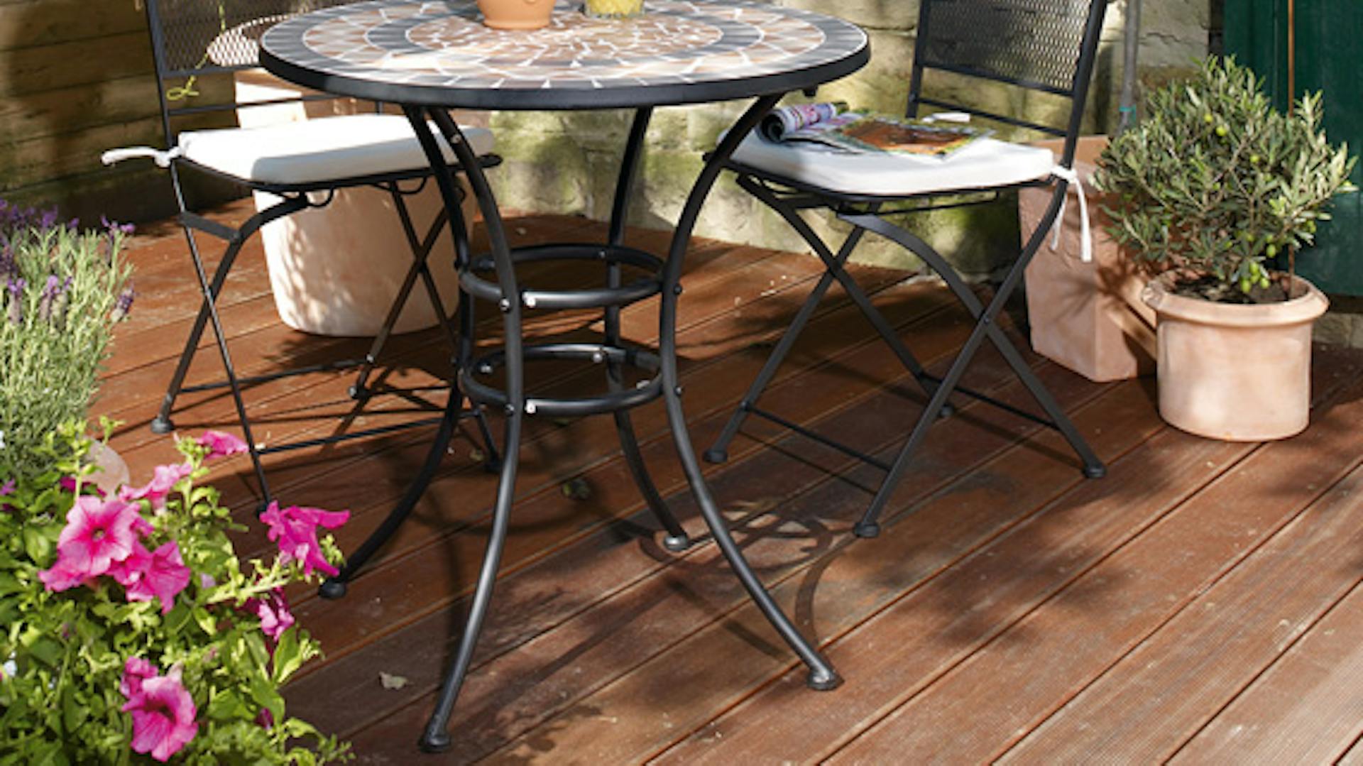 pavimento esterno in legno