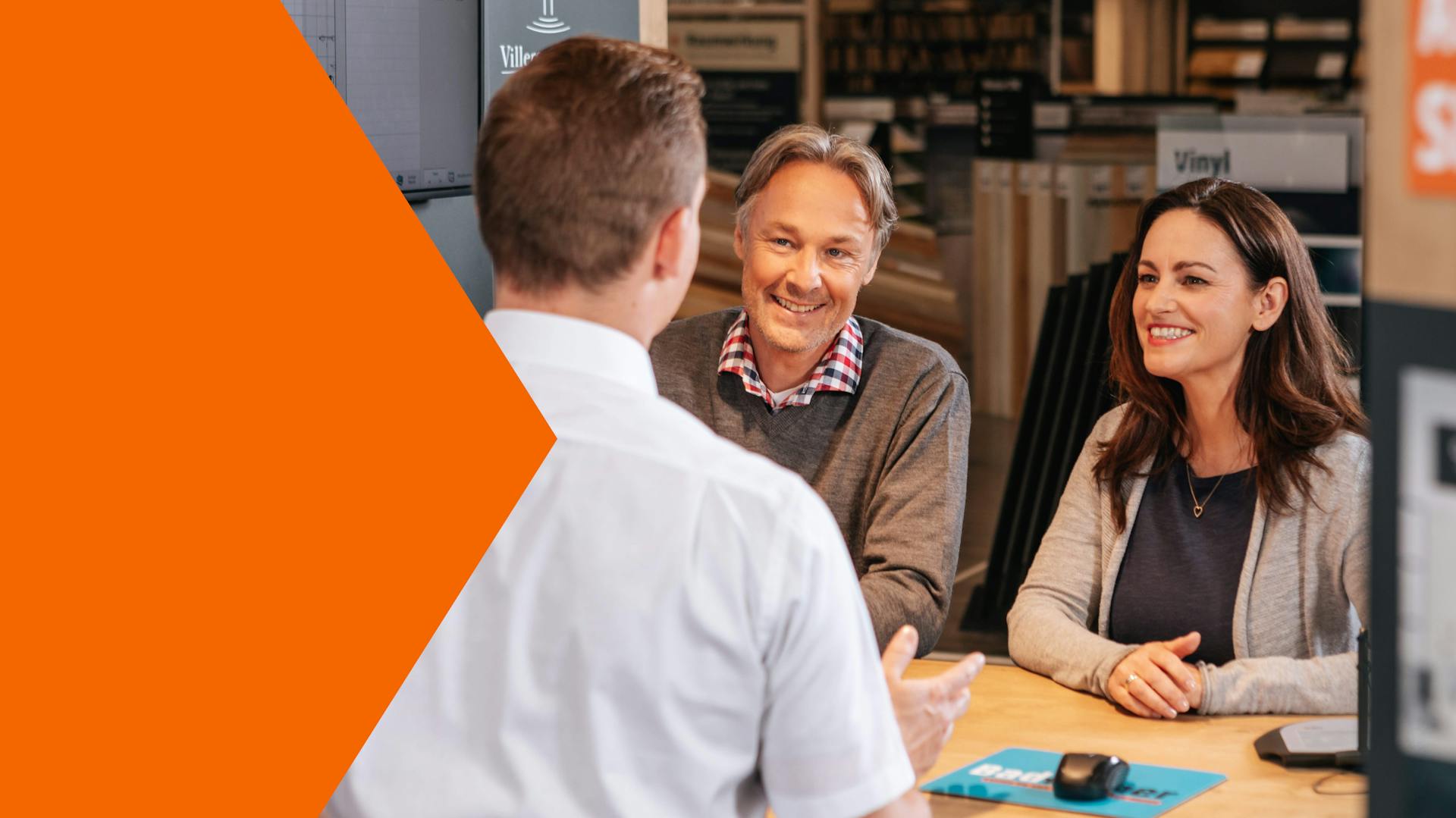 Handy mit Umfrage für individuelles Projekt