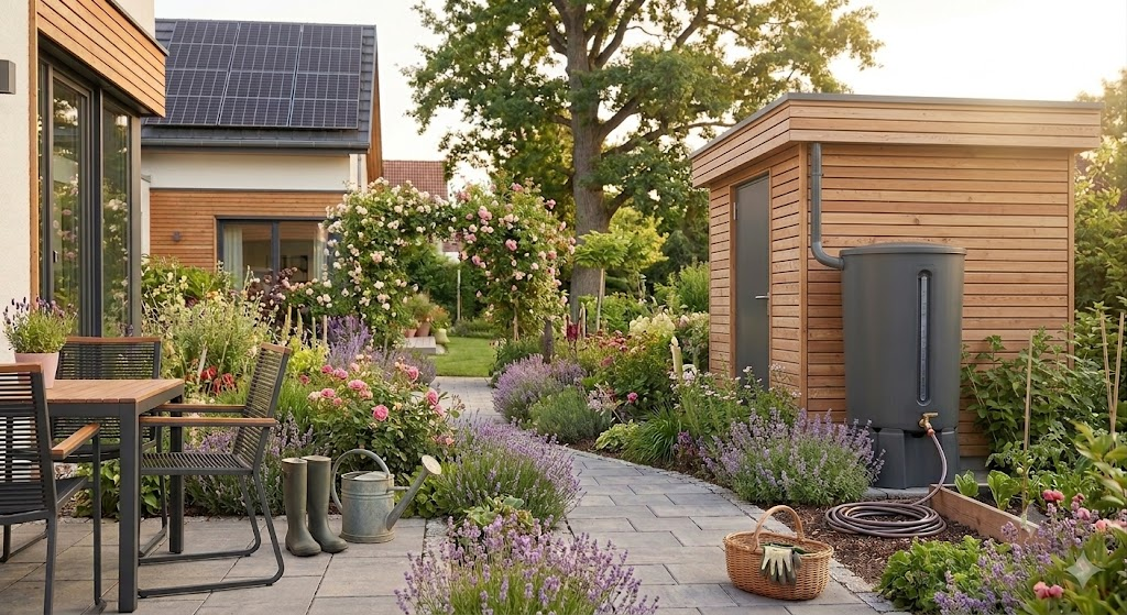 Zisterne im >Garten