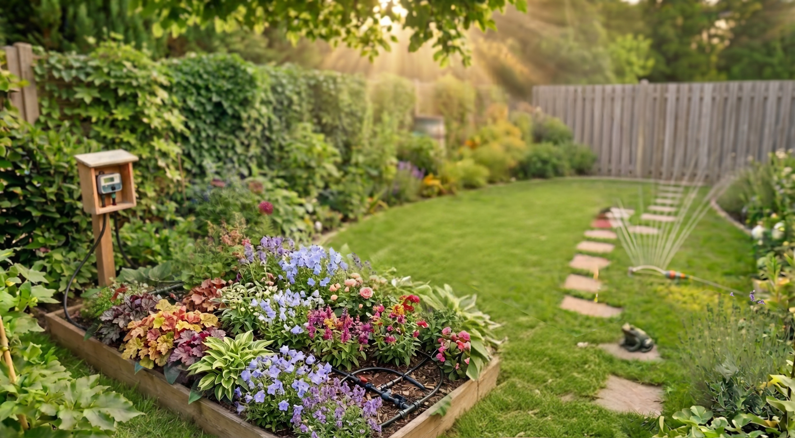 bewässerung im garten