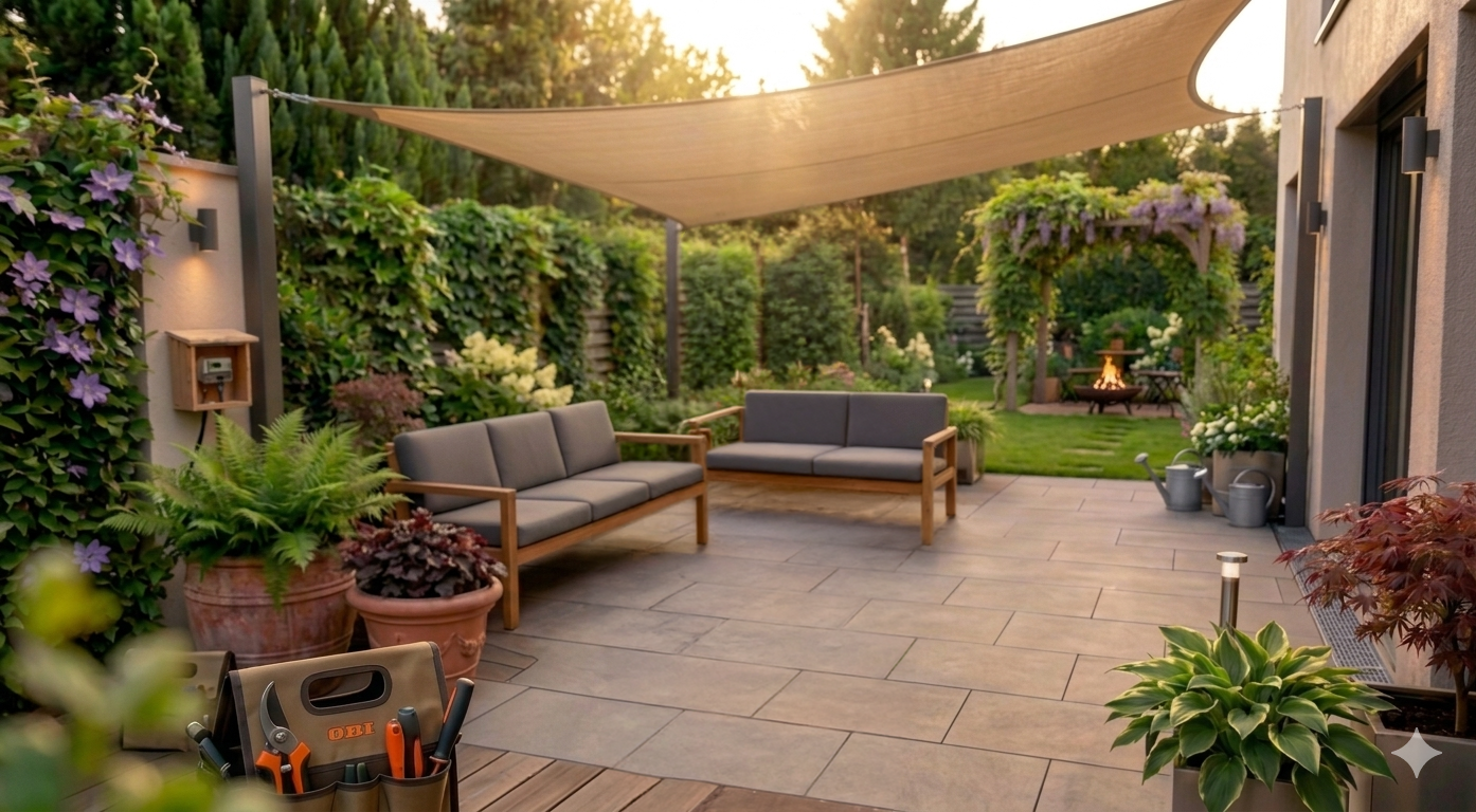 sonnenschutz im garten