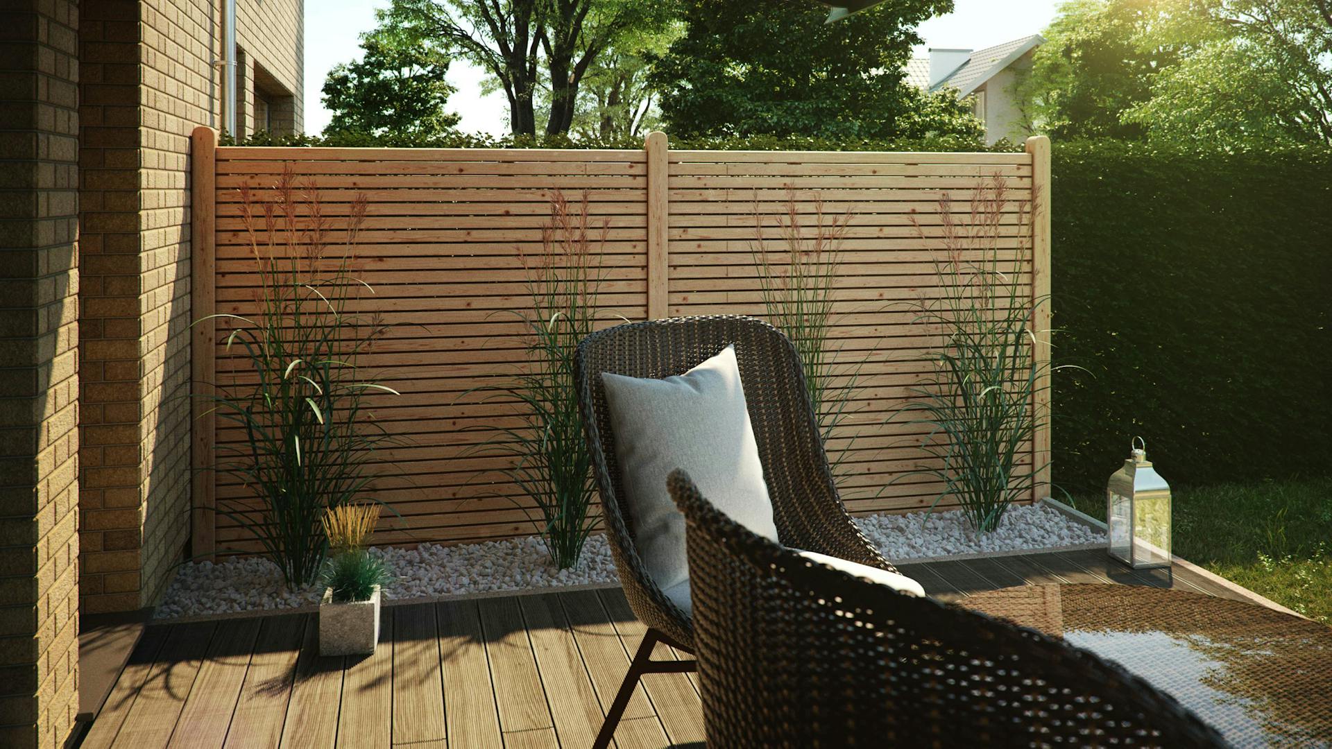 Zaun und Sichtschutz planen mit OBI