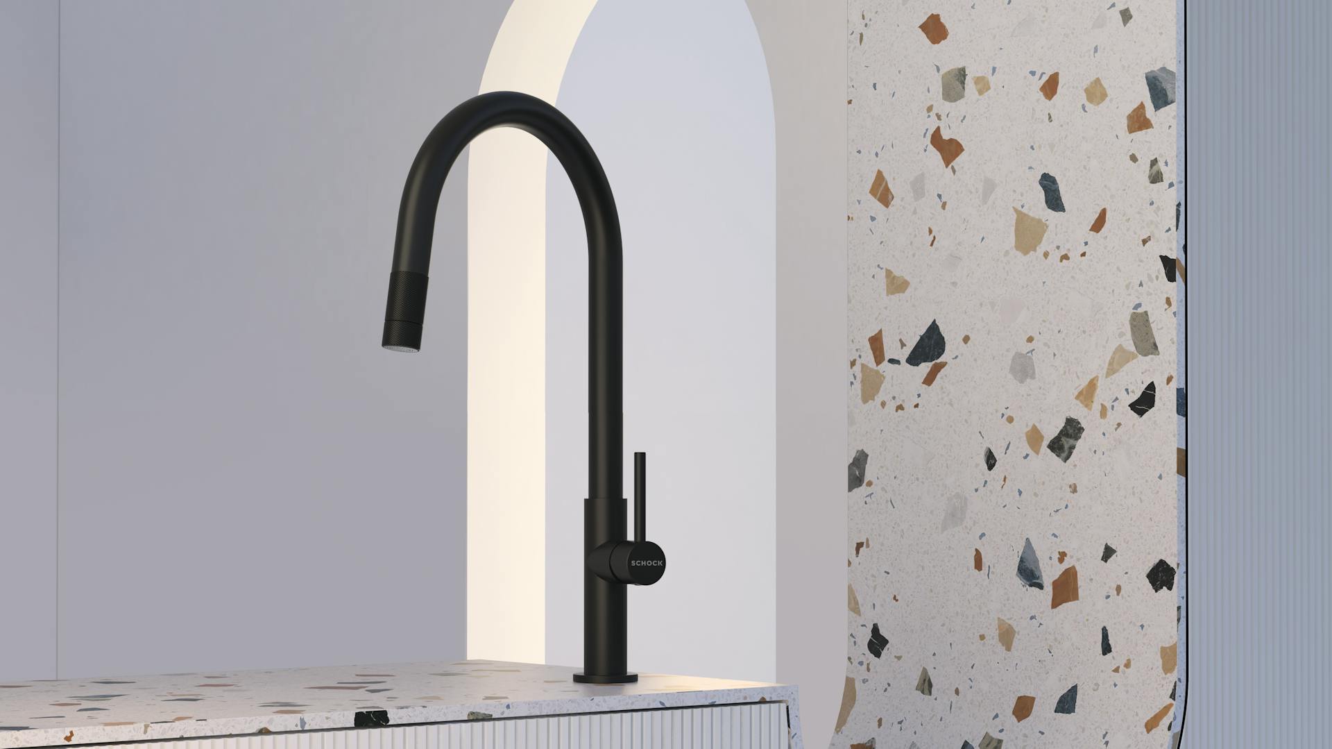 Schock Talia Armatur in Schwarzmatt