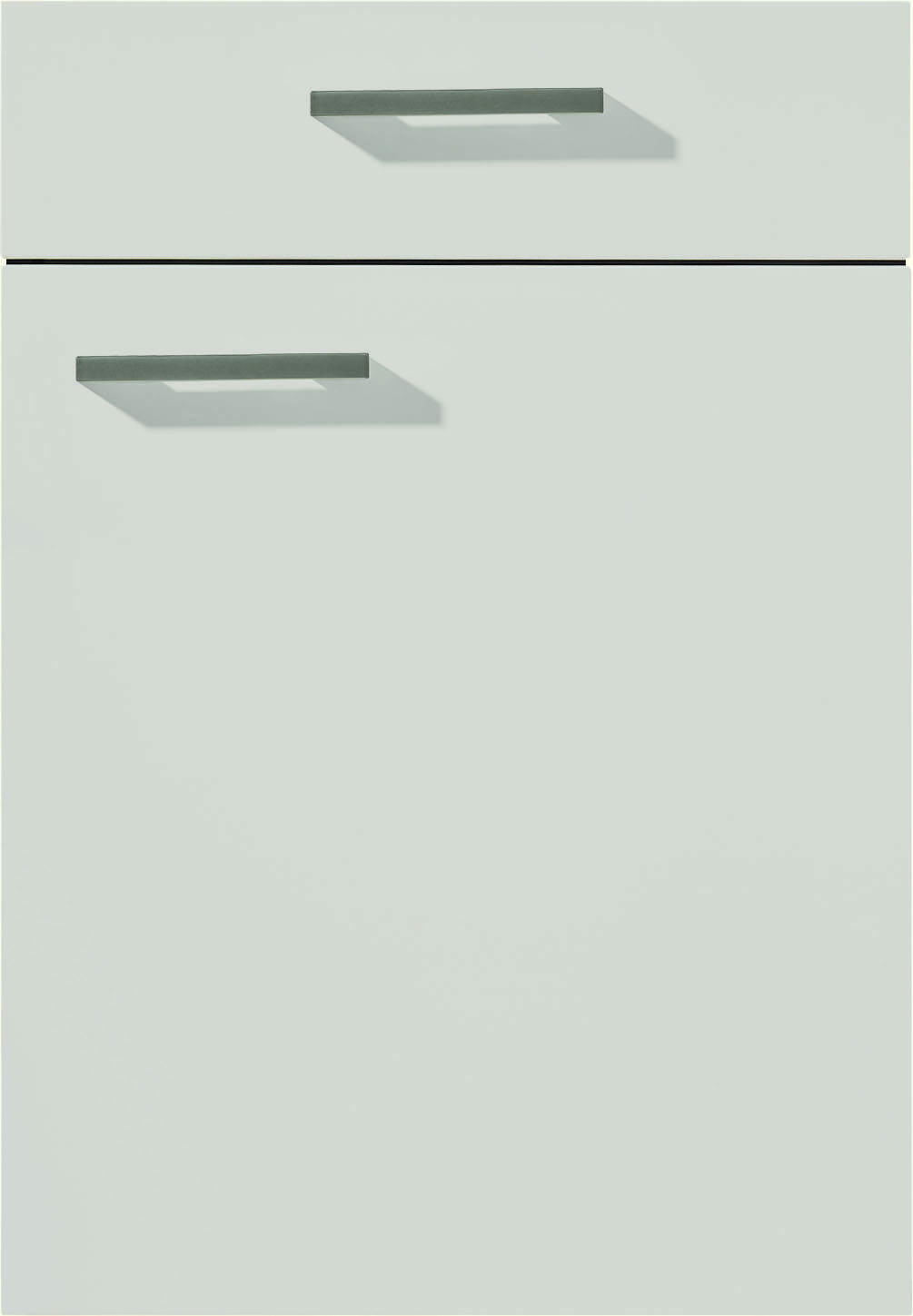 Nobilia Küchenfront in Seidengrau