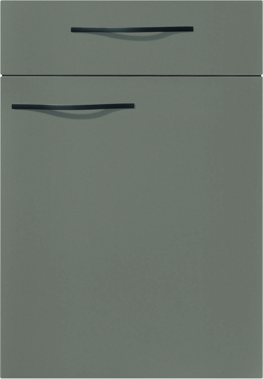 Nobilia Küchenfront in Taupegrau (F461)