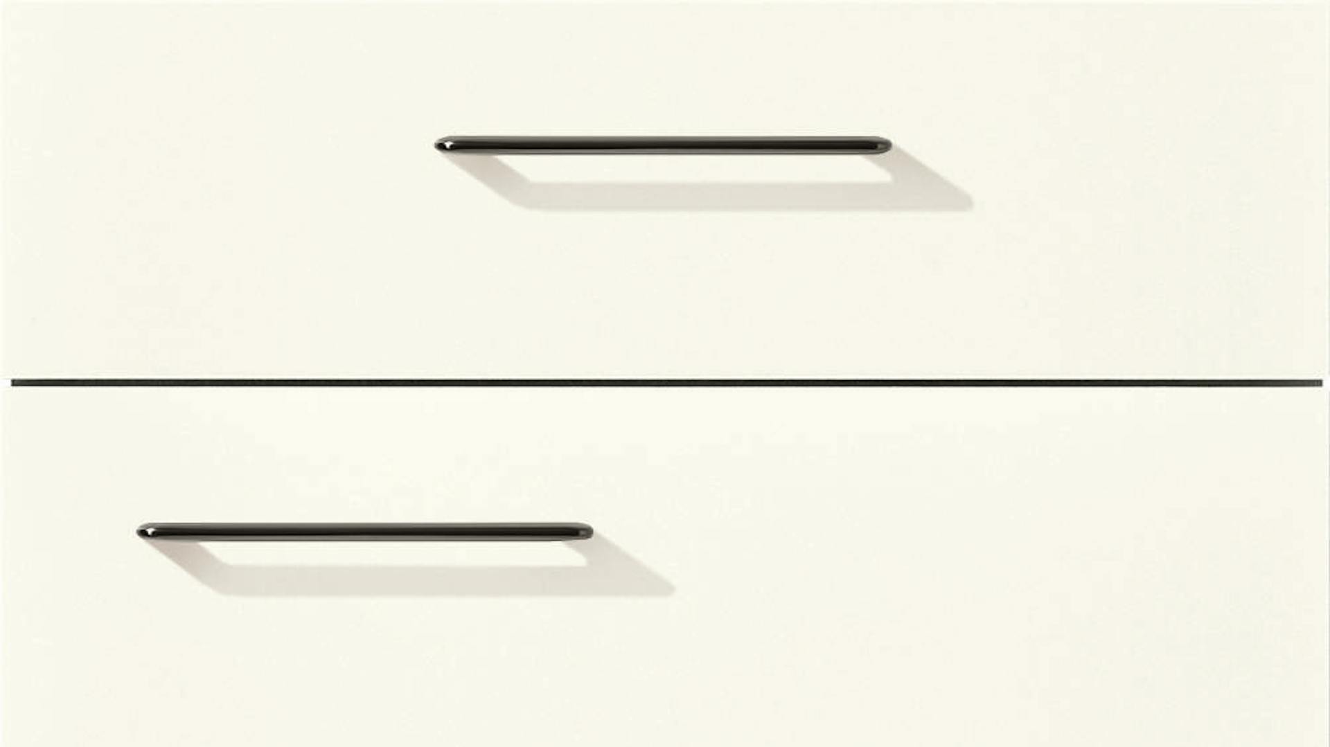 Nobilia Küchenfront in Weiß Premium matt (F488)