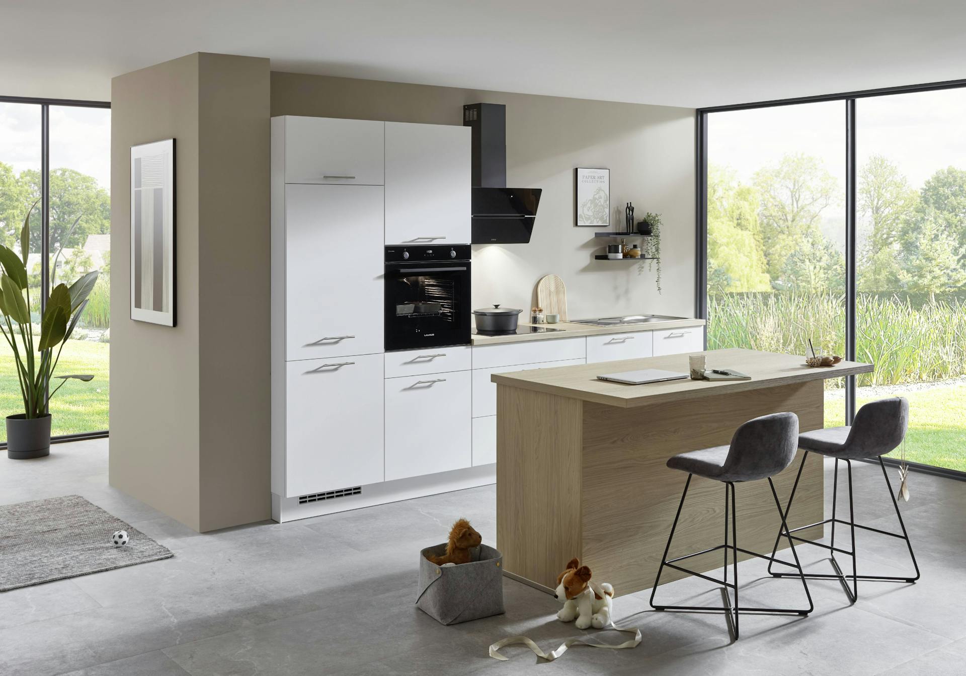 Nobilia Küche Stone Art