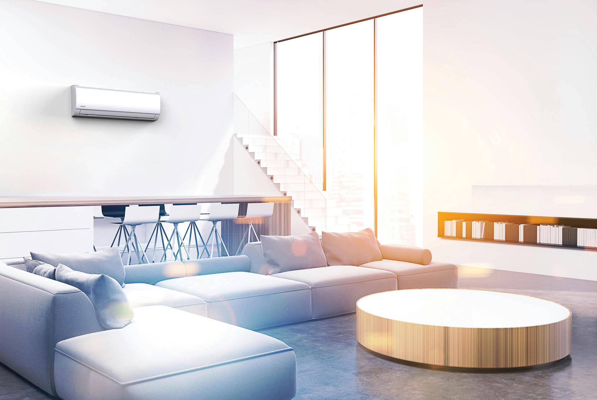 Wandgerät im Wohnzimmer