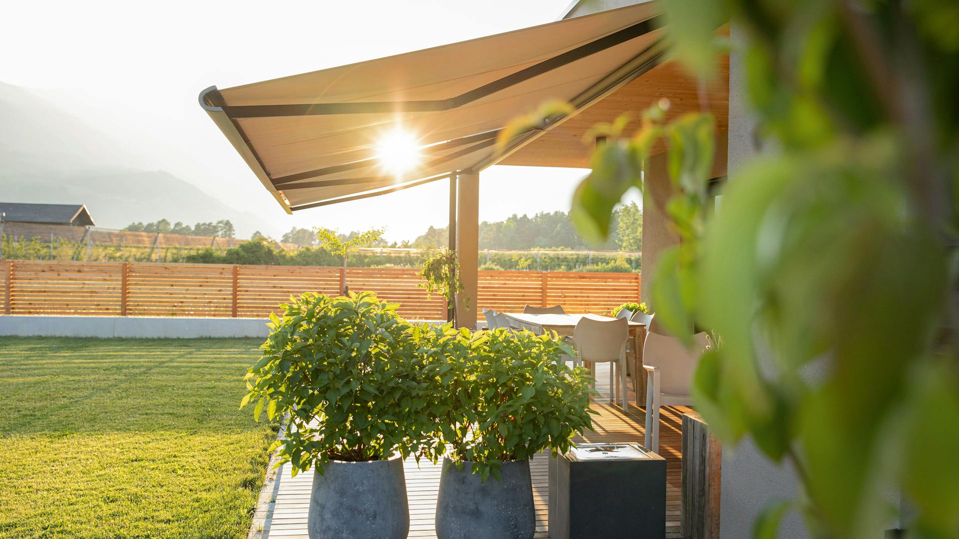 Markise für Terrasse