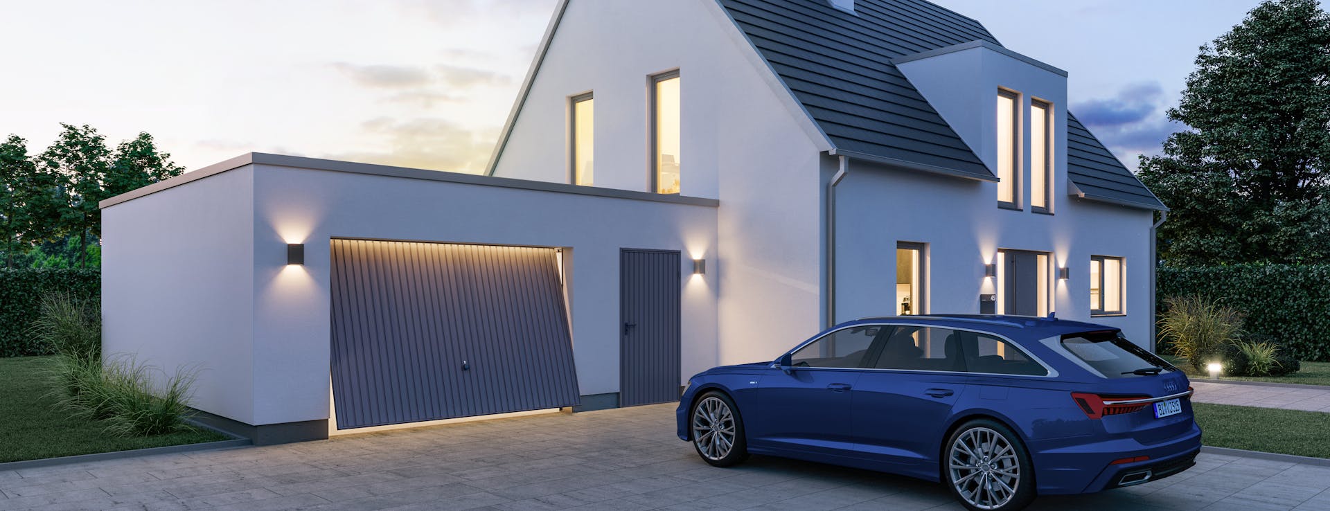 Garagentore mit Einbau