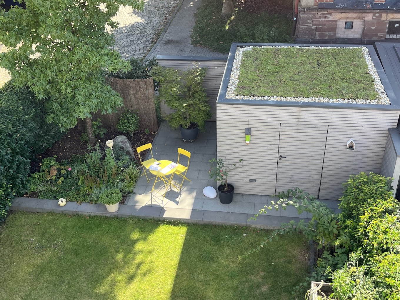 Dachbegruenung mit DIY Box 13qm