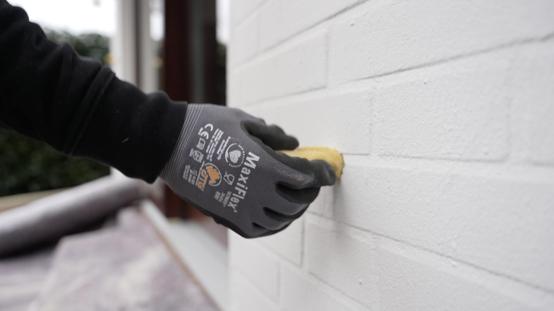 Endoskopkamera in Fassade