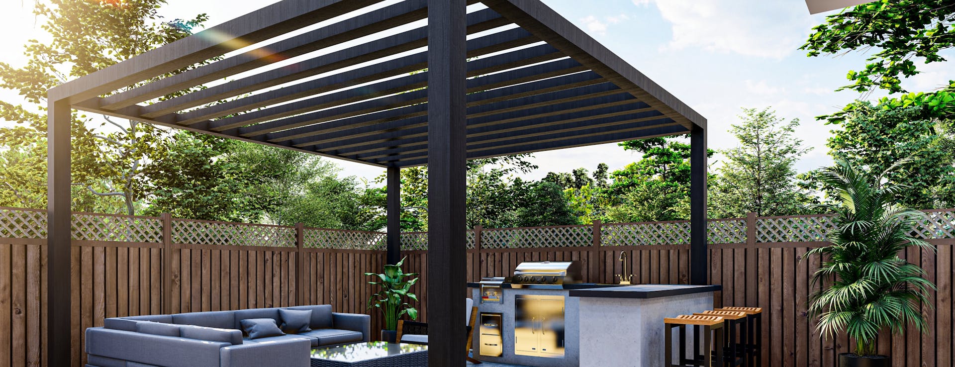 Pergola nach Maß und mit Montage