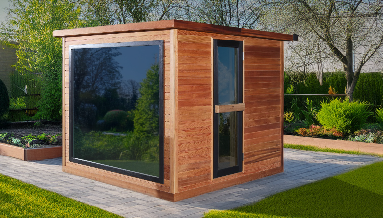 Gartensauna bis zu  6 Personen