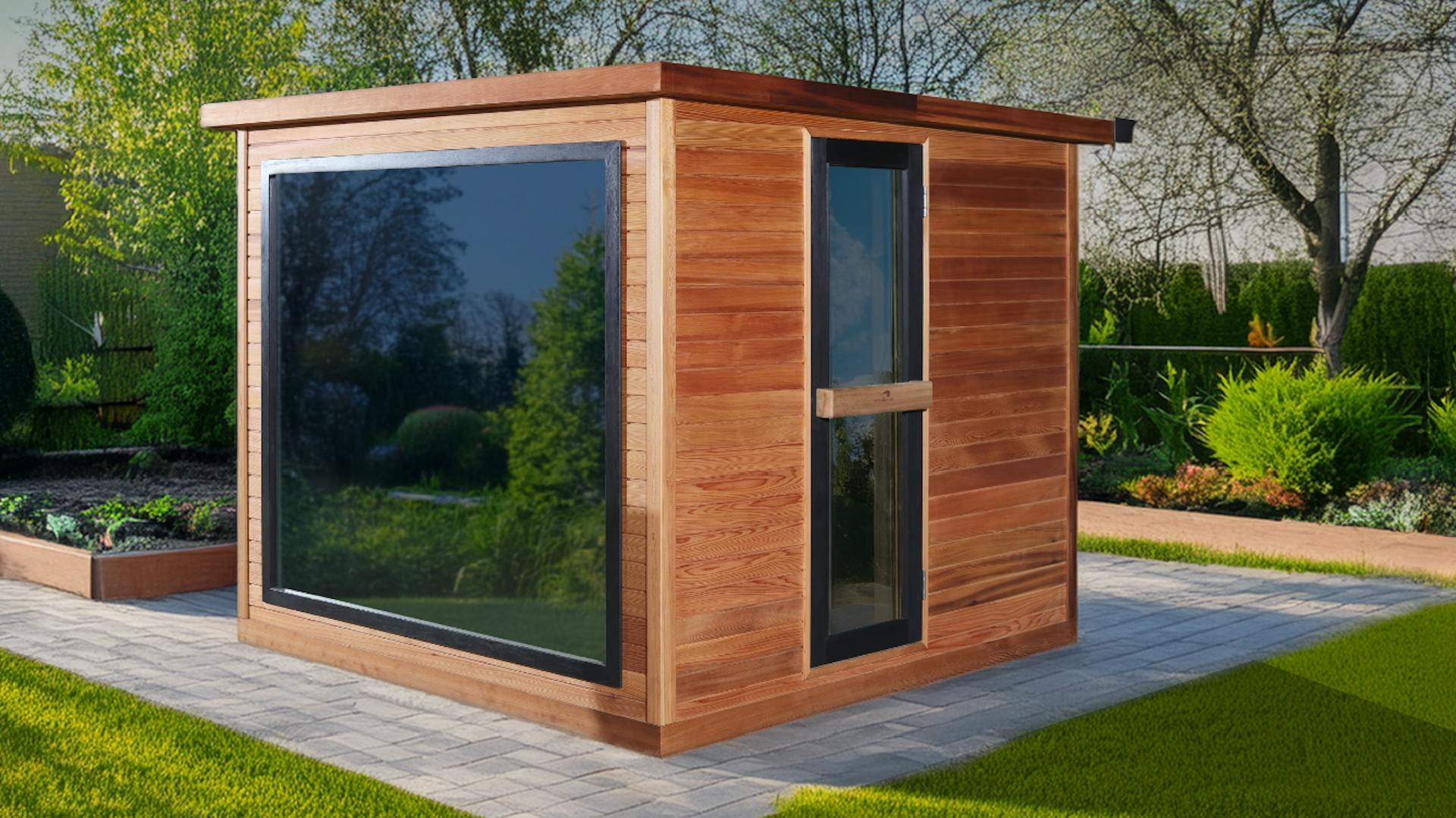 Gartensauna bis zu 6 Personen