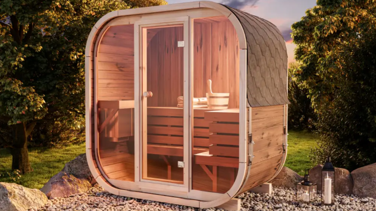 Kleine Sauna für jeden Garten